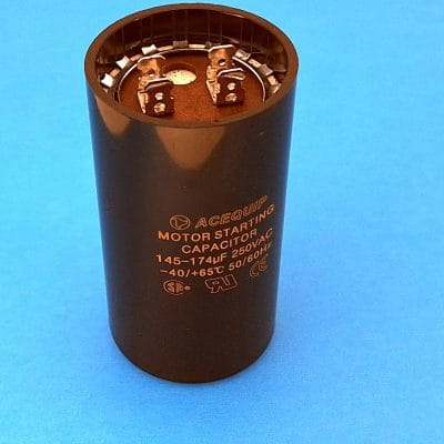 145-174yF motor start capacitor