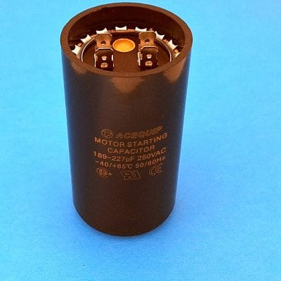 189-227yF motor start capacitor