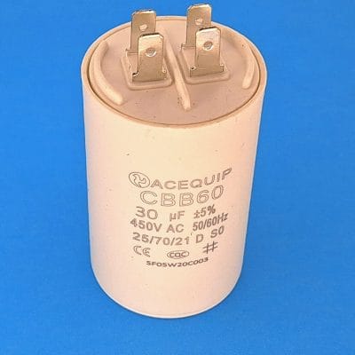 30yF plastic capacitor