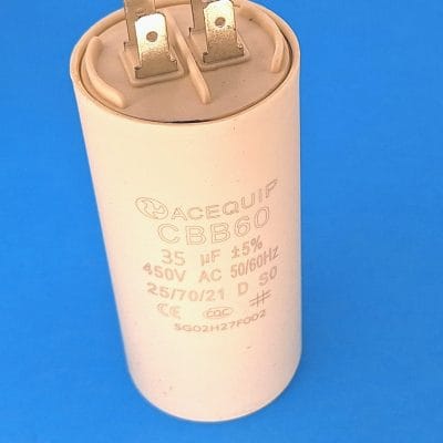 35yF plastic capacitor