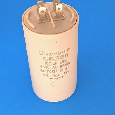 50yF plastic capacitor
