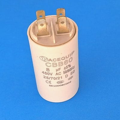 8yF Plastic capacitor