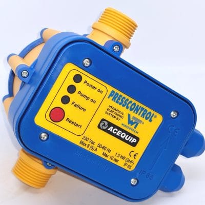 Acequip presscontrol pump pressure controller front view
